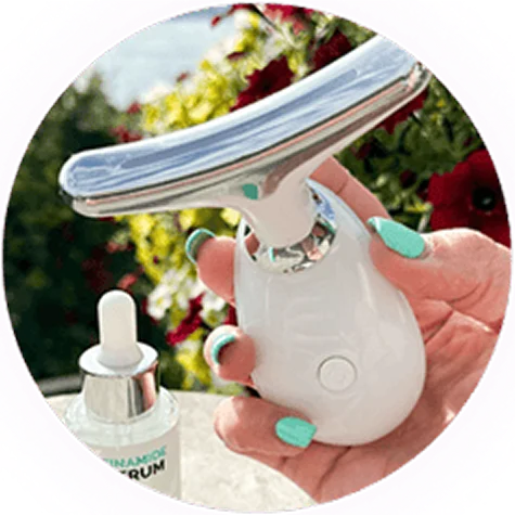 Turn on and choose treatment mode